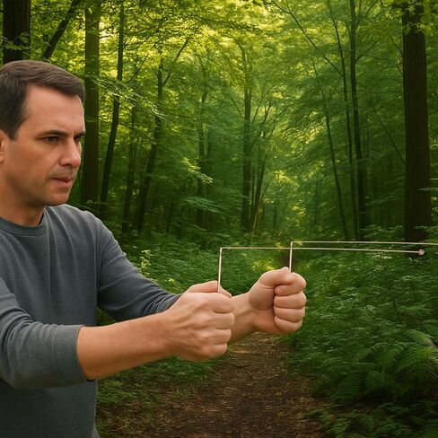 مجموعة قضبان التغطيس النحاسية 99.9% من Biomag، قطعتان من قضبان التكهن مع قفازات ولوحة العرافة لصيد الأشباح، والتكهن بالمياه، والعثور على الذهب، نعم أو لا أسئلة in Kuwait