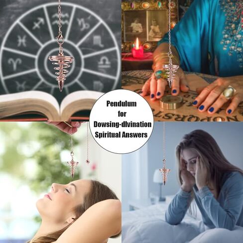 2pcs Copper Dowsing Rods,Solid Copper and Brass Dowsing Rod for Tracing Spiritual Energy,Witching Divining Rods for Detecting Gold,Finding Water,Treasure,Ghost Hunting Tool in Kuwait