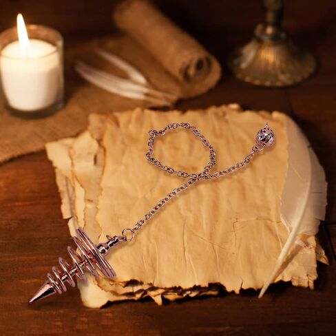 2pcs Copper Dowsing Rods,Solid Copper and Brass Dowsing Rod for Tracing Spiritual Energy,Witching Divining Rods for Detecting Gold,Finding Water,Treasure,Ghost Hunting Tool in Kuwait