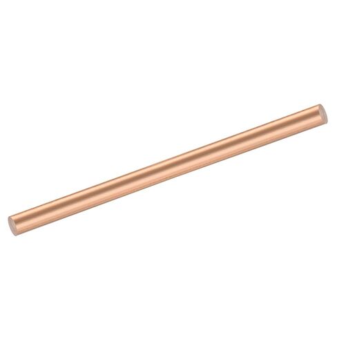 MECCANIXITY 1 Pack Pure Copper Round Rod 8mm/5/16 Inch Diameter 300mm/11.8 Inch Length Solid Copper Rod Lathe Bar Stock for DIY Metal Craft Metal Working Hobbies in Saudi Arabia