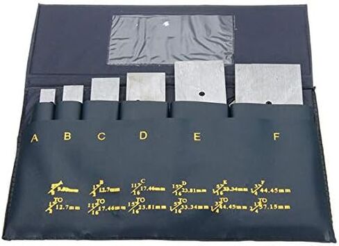 3/8" - 2-1/4" Adjustable Parallel Set Precision Parallel Measurement 6 Pcs/Set in Kuwait