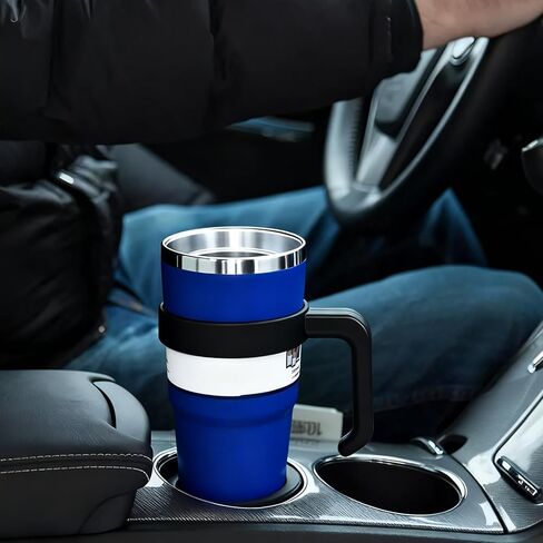 Silicone Handle Compatible with Frost Buddy Togo Buddy 30oz,Anti-Slip,Easy to Grip,Black(fit 30oz only) in Kuwait