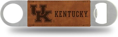 شفرة شريطية من الجلد الصناعي محفورة بالليزر من Rico Industries NCAA Kentucky Wildcats - ملحق مشروبات رائع ليوم اللعبة in Saudi Arabia