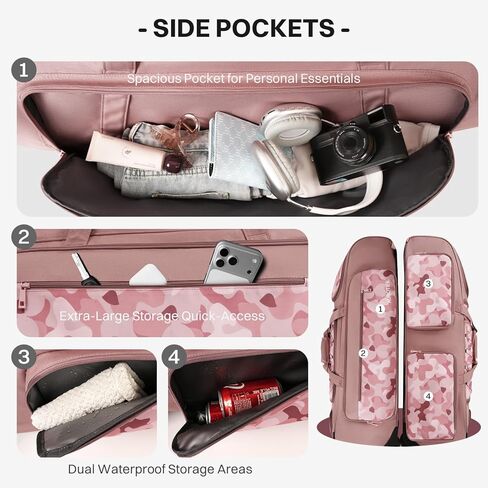 Large Rolling Baseball Catchers Gear Bag with Wheels, Wheeled Softball Bag for 4 Bats with Fence Hooks Waterproof Pocket Shoe Compartment for T-Ball Adult, Baseball Equipment Duffle Bag in Kuwait