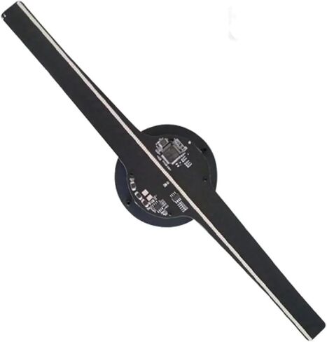 32CM Advertising 3d Hologram Led Fan, Display Backpack Wifi Mobile App Display Holographic Fan High Brightness in Saudi Arabia