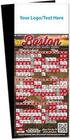 2026 Pro Baseball Sports Schedule (Philadelphia) - 250 Quantity - Add Your Logo & Imprint - Fridge Magnets - Promotional Item, Business Advertising Products in Saudi Arabia