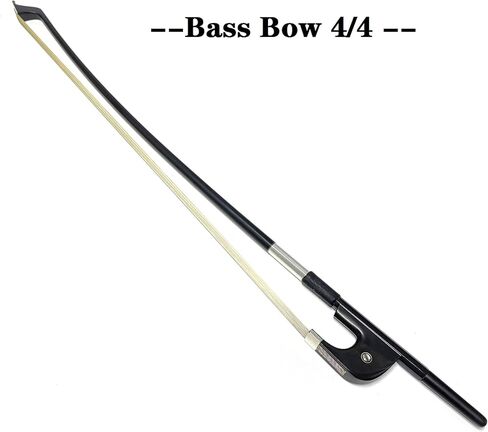 قوس باس مستقيم من LIEKE من خشب البرازيل مقاس 4/4، موديل فرنسي، قوس مزدوج in Kuwait