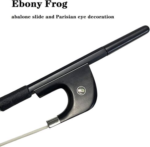 قوس باس مستقيم من LIEKE من خشب البرازيل مقاس 4/4، موديل فرنسي، قوس مزدوج in Kuwait