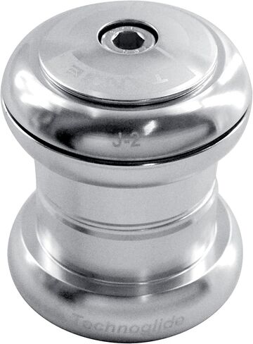 Tange Seiki Technoglide J-2 Headset 1 1/8 Inch with Top Cap, Silver, TAS3110 in Saudi Arabia