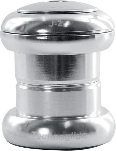 Tange Seiki Technoglide J-2 Headset 1 1/8 Inch with Top Cap, Silver, TAS3110 in Saudi Arabia