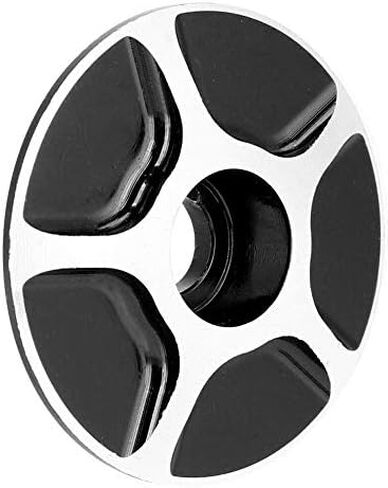 VGEBY1 Headset Top Cap, Stem Cover 4 Colors Aluminum Threadless Headset Cover Parts Replacement(Black) in Saudi Arabia