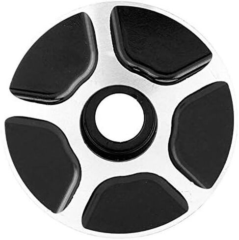 VGEBY1 Headset Top Cap, Stem Cover 4 Colors Aluminum Threadless Headset Cover Parts Replacement(Black) in Saudi Arabia