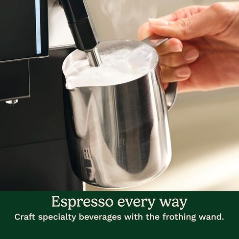 Cuisinart Espresso Bar Fully Automatic Espresso Machine, Makes Hot or Cold Cafe-Quality Cappuccino, Lattes, Americanos and Cold Extracted Espresso, Steam/Frothing Wand for Milk-Based Drinks, EM-550 in Saudi Arabia