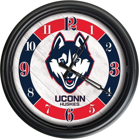 Holland Bar Stool Co. University of Connecticut Indoor/Outdoor LED Wall Clock in Saudi Arabia