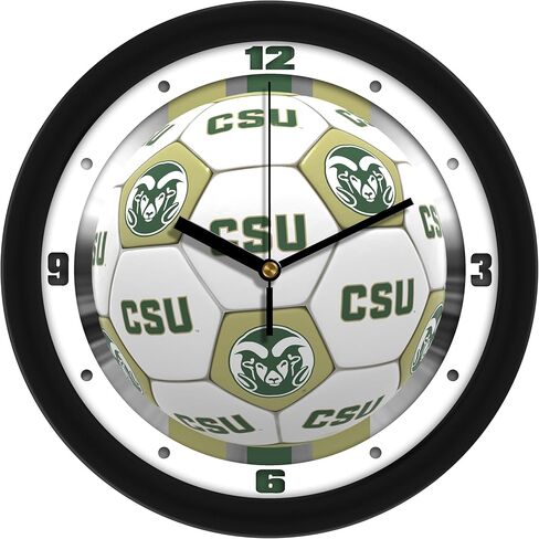SunTime Clemson Tigers Soccer Wall Clock in Saudi Arabia