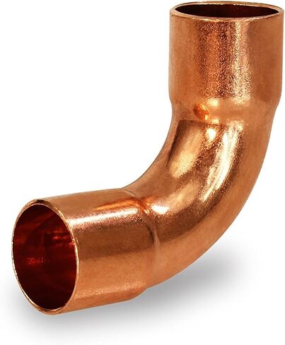 1-1/8" OD ACR Copper 90° Long Turn Elbow in Saudi Arabia