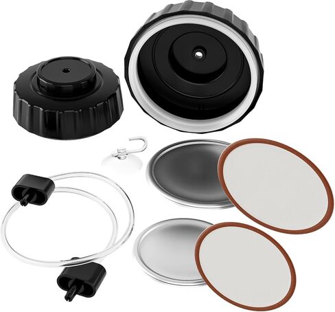 MEGAWISE Jar Sealing Accessory Kit for MEGAWISE &FoodSaver Vacuum machines Regular and Wide Mouth in Saudi Arabia