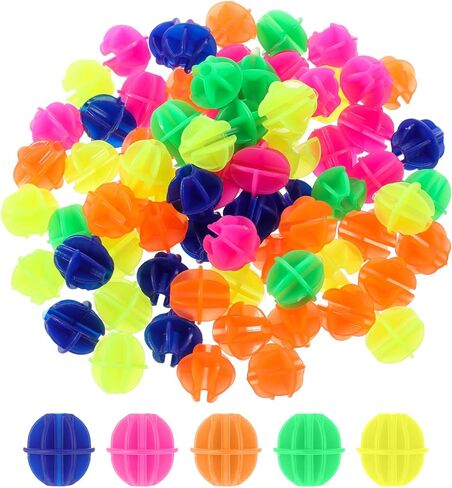 144Pcs Bike Wheel Spokes Beads, Bike Decorations, Colorful Bikes Spoke Lights Glow in The Dark Beads, Plastic Clip Bicycle Tire Decoration Bikes Streamers Assorted Color in Saudi Arabia