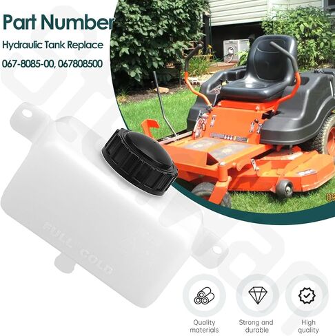 067-8085-00 خزان هيدروليكي سعة 1 لتر (يشمل الغطاء) متوافق مع موديلات سلسلة Bad Boy Mower ZT، CZT، استبدل 067808500 in Kuwait