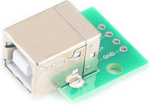 10PCS USB B-Type Female to DIP Adapter Board 2.54mm 4 Pin Female Socket to Direct Printer Connection Data Cable in Saudi Arabia
