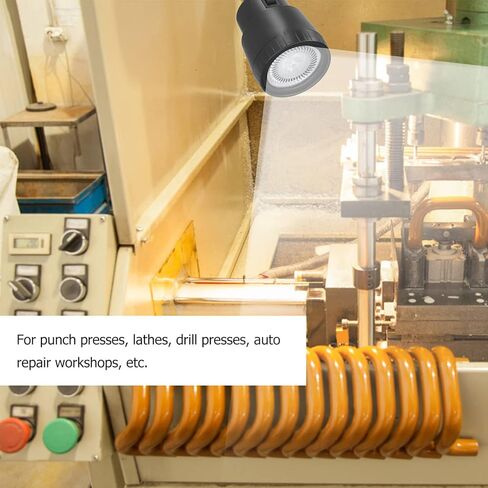 Pongnas LED Magnetic Machine Work Light with Flexible Gooseneck Hose 3W Bright White Light 24V and Magnetic Base for Versatile Applications in Saudi Arabia