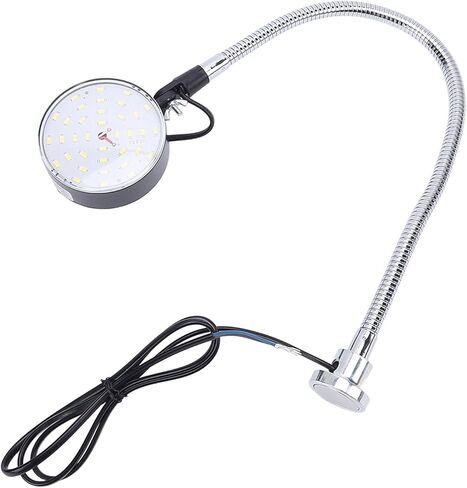 Yechiry LED Machine Light, Magnetic Base 50cm Flexible Gooseneck Tube Light, 1500lm Bright White 6500K for Sewing Machine, CNC Lathe, Milling, Drill Press & Automotive Repair in Saudi Arabia