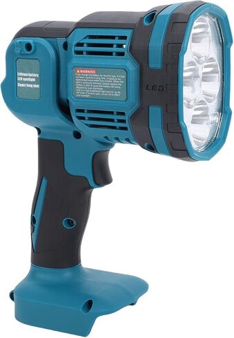 Cordless LED Work Light, 1500lm Handheld with Flashing Pivoting Head, for Support for Makita BL1850 Battery in Kuwait