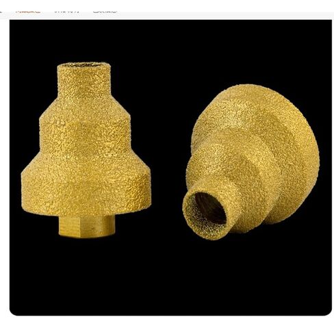 20-35-50 مللي متر الماس خطوة الشطب مثقاب الخشب زاوية طاحونة هول المنشار M10 الموضوع لتكبير بلاط رخامي البناء الخزف ملموسة 1 قطعة in Kuwait