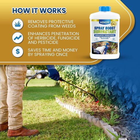 Blue Spray Dye and Surfactant Set for Spraying Indicator and Lawn Marking - Two Concentrated 8oz Bottles in Saudi Arabia
