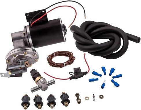 12 Volt Electrical Power Brake Booster Vacuum Pump W/Pressure Switch 18" To 22" Power Brake Booster Auxiliary Pump Assembly in Kuwait