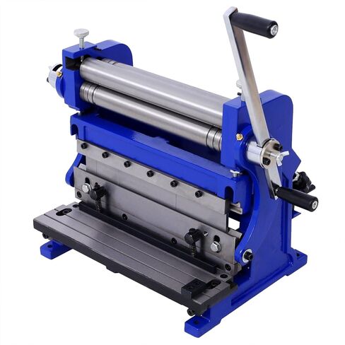 12" Sheet Metal Brake,Shear Press Brake 20-Gauge, 3-in-1 Combination Shear Brake Roll Machine with Shears and Slip Roll Machine for Crafts, Workshop, HVAC, Automotive Repair in Kuwait