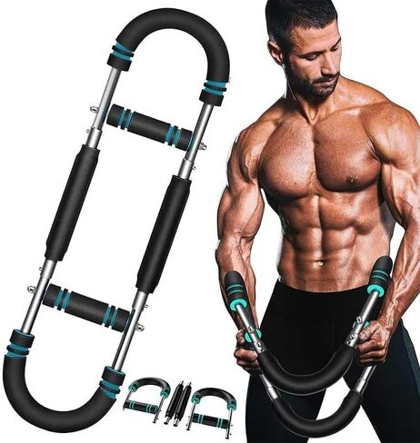 Twister Arm Trainer - Adjustable 3-Resistance Levels Chest,Arm,Shoulders,Backs,Inner Thigh Workout Equipment for Men&Women,Home Gym Strength Trainer with Anti,Fitness Equipment for Strength Training. in Saudi Arabia