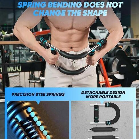 Twister Arm Trainer - Adjustable 3-Resistance Levels Chest,Arm,Shoulders,Backs,Inner Thigh Workout Equipment for Men&Women,Home Gym Strength Trainer with Anti,Fitness Equipment for Strength Training. in Saudi Arabia