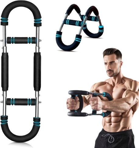Twister Arm Trainer - Adjustable 60-110lb Resistance Chest & Arm Exerciser, Portable Home Gym Equipment for Upper Body Strength Training, Men & Women in Saudi Arabia