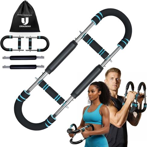 Twister Arm Trainer – Adjustable Resistance, Chest and Arm Trainer for Men, Portable for Chest Workout, Multifunctional Muscle Strength Equipment Home Gym Fitness in Saudi Arabia