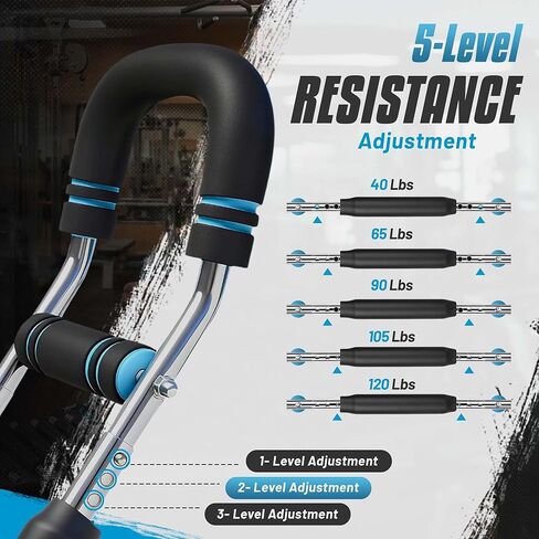 Twister Arm Trainer – Adjustable Resistance, Chest and Arm Trainer for Men, Portable for Chest Workout, Multifunctional Muscle Strength Equipment Home Gym Fitness in Saudi Arabia