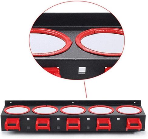 Spray Bottle Storage Rack Wall Mounted Display Spray Can Organizer for in Kuwait