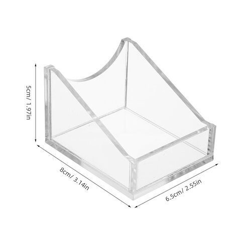 VALICLUD 2pcs Acrylic Tilted Lab Serum Bottle Stand 100ml Single Hole Reagent Storage Tray Organizer for Laboratory Science Labs School and Research Use in Saudi Arabia