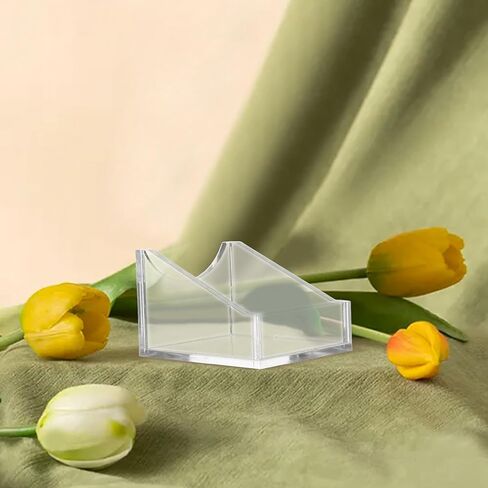 VALICLUD 2pcs Acrylic Tilted Lab Serum Bottle Stand 100ml Single Hole Reagent Storage Tray Organizer for Laboratory Science Labs School and Research Use in Saudi Arabia