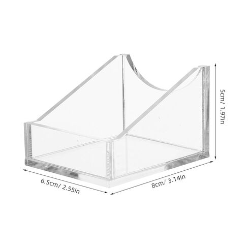 2pcs 100ml Tilted Serum Bottle Holder Acrylic Lab Organizer Reagent Storage Tray for Laboratory and Science Classroom Use in Saudi Arabia