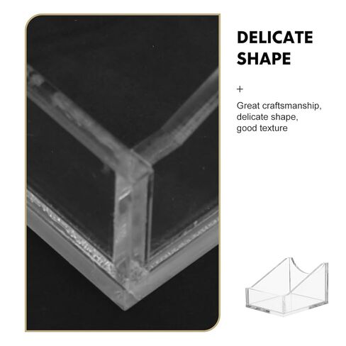 2pcs 100ml Tilted Serum Bottle Holder Acrylic Lab Organizer Reagent Storage Tray for Laboratory and Science Classroom Use in Saudi Arabia