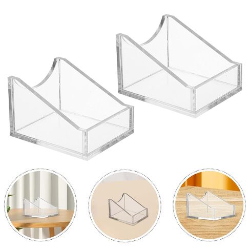2pcs 100ml Tilted Serum Bottle Holder Acrylic Lab Organizer Reagent Storage Tray for Laboratory and Science Classroom Use in Saudi Arabia