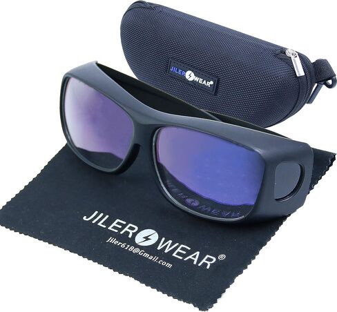 نظارات السلامة بالليزر CO2 من JILERWEAR - نظارات عاكسة 10600 نانومتر in Kuwait