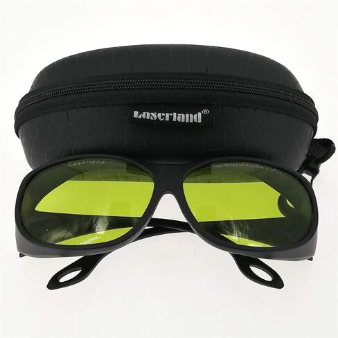 190-450nm&800-1100nm 808nm 980nm 1064nm IR Laser Protective Goggles Safety Glasses for Fiber Laser Nd:YAG He-Cd CE T3-4 in Kuwait