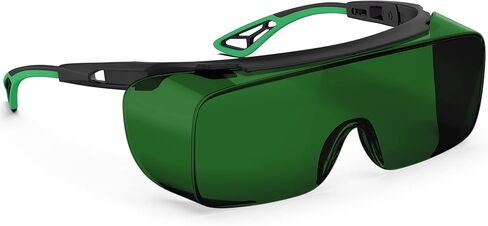 نظارات أمان بالليزر فوق النظارات، نظارات حماية العين IPL 200nm-2000nm لنقش إزالة الشعر بالليزر in Kuwait