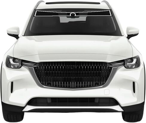 Precut Window Tint Film Front Two Door Windows Film Cars Sun Blocking Protection Privacy Anti Shatter Glass 2 Ply Computer Cut Any Tint Shade for Mazda CX90 2024-2025 in Kuwait