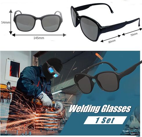 1 مجموعة نظارات حماية الليزر 200-2000nm ، لنظارات اللحام ، نظارات اللحام الشمسية نظارات واقية قابلة للطي in Kuwait