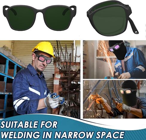 1 مجموعة نظارات حماية الليزر 200-2000nm ، لنظارات اللحام ، نظارات اللحام الشمسية نظارات واقية قابلة للطي in Kuwait