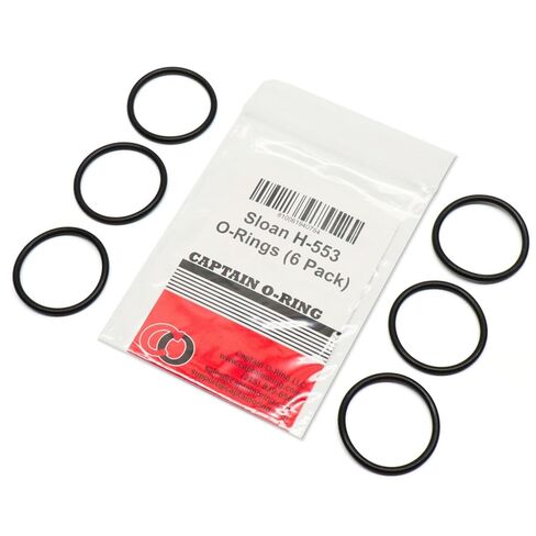 Captain O-Ring Replacement H-553/5308696 ORings for Sloan Royal/Regal Flushometer Valve Tailpiece (P6000-C31, A912809-0070A) (20 Pack) in Saudi Arabia