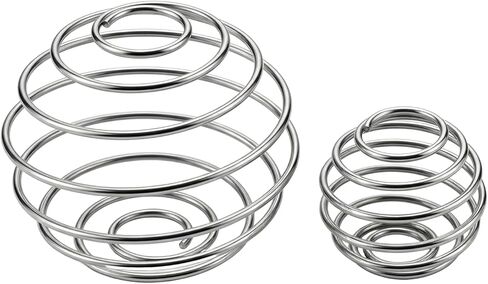 Large Shaker Ball for Shaker Bottles & Mixers, Bulk Protein Shakes; Food Grade Stainless Steelcoreground (4 Large 4 Small) in Kuwait